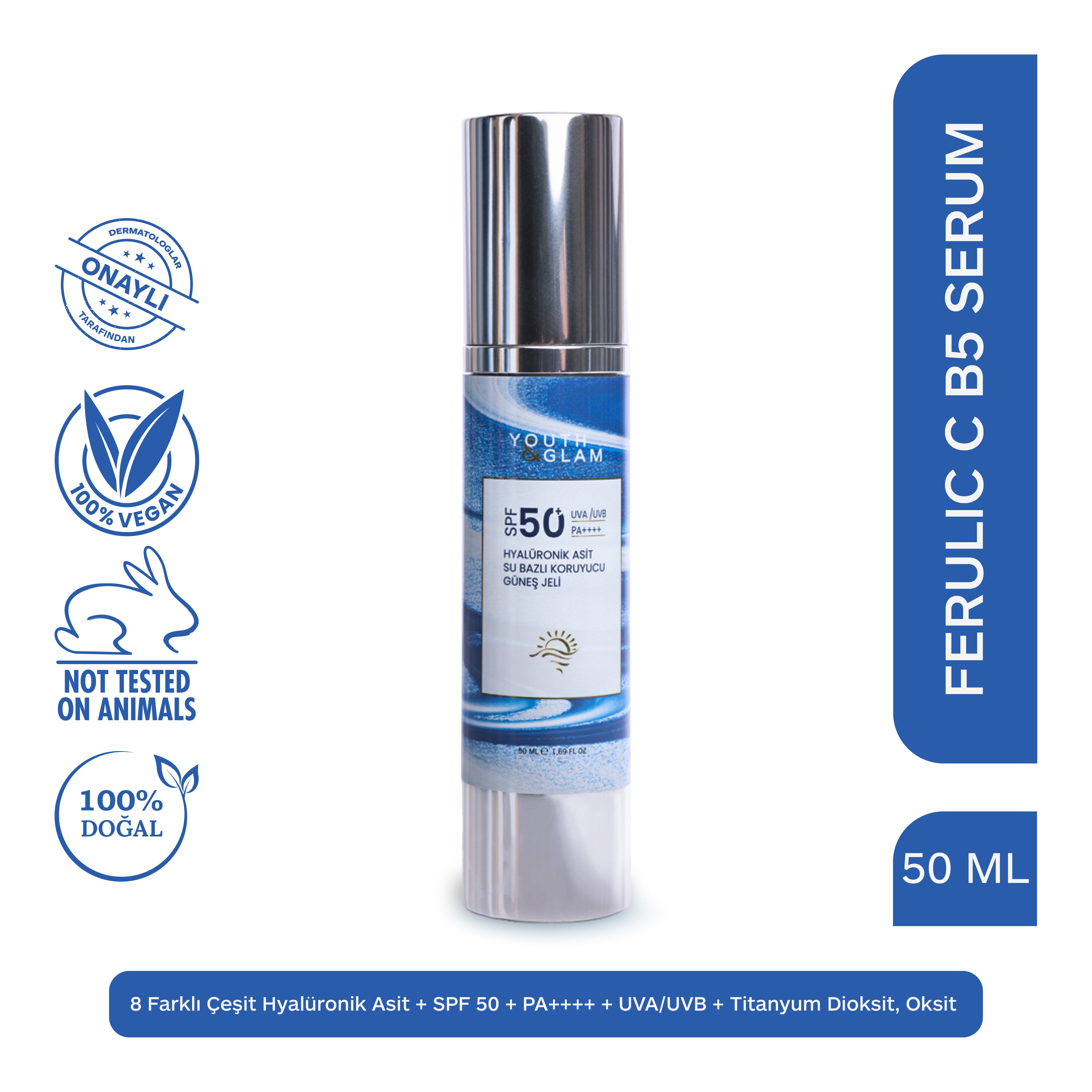SU BAZLI GÜNEŞ JELİ 50 SPF+