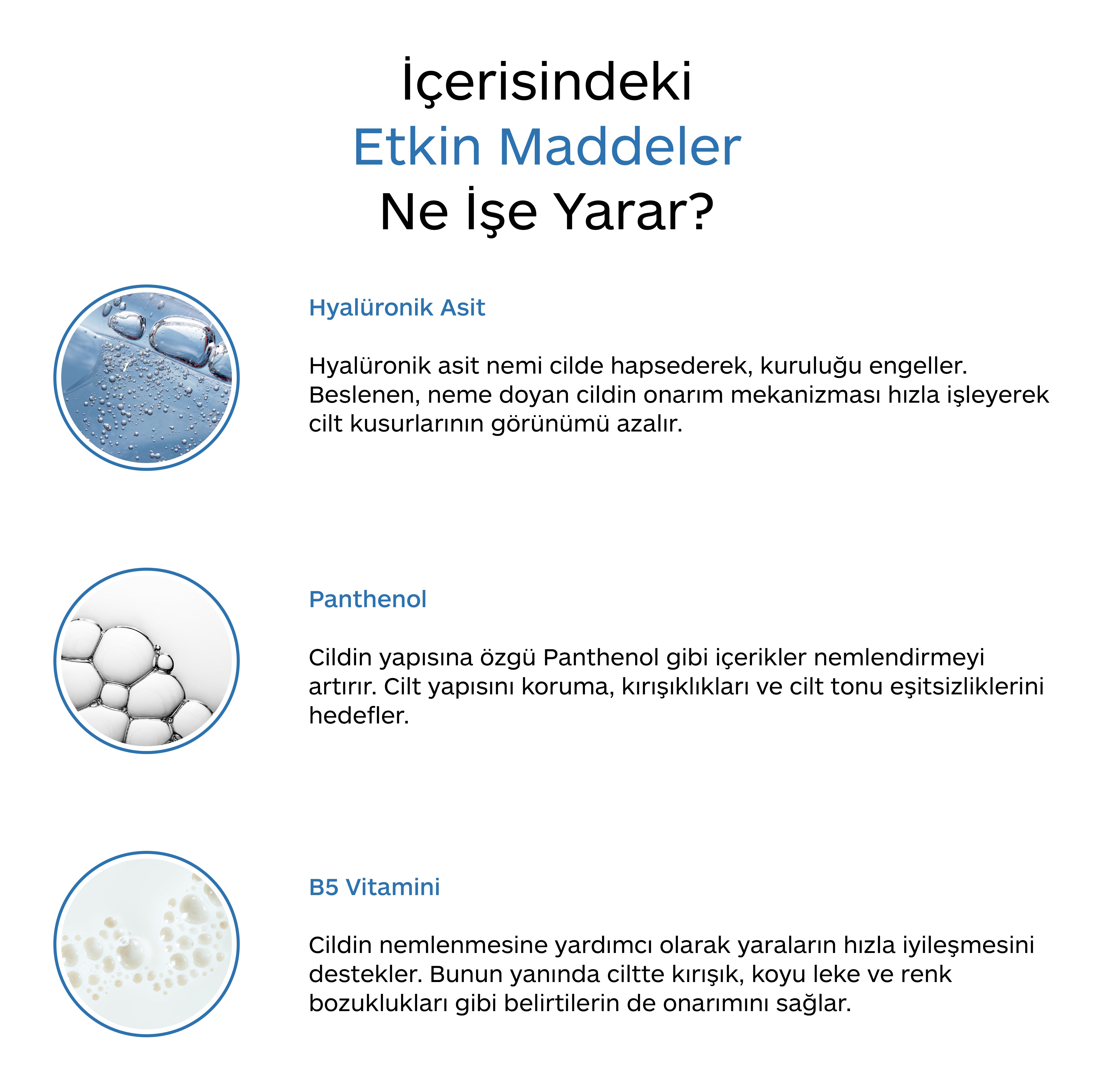 HYALÜRONİK ASİT B5 CİLT SERUMU - KIRIŞIKLIK KARŞITI