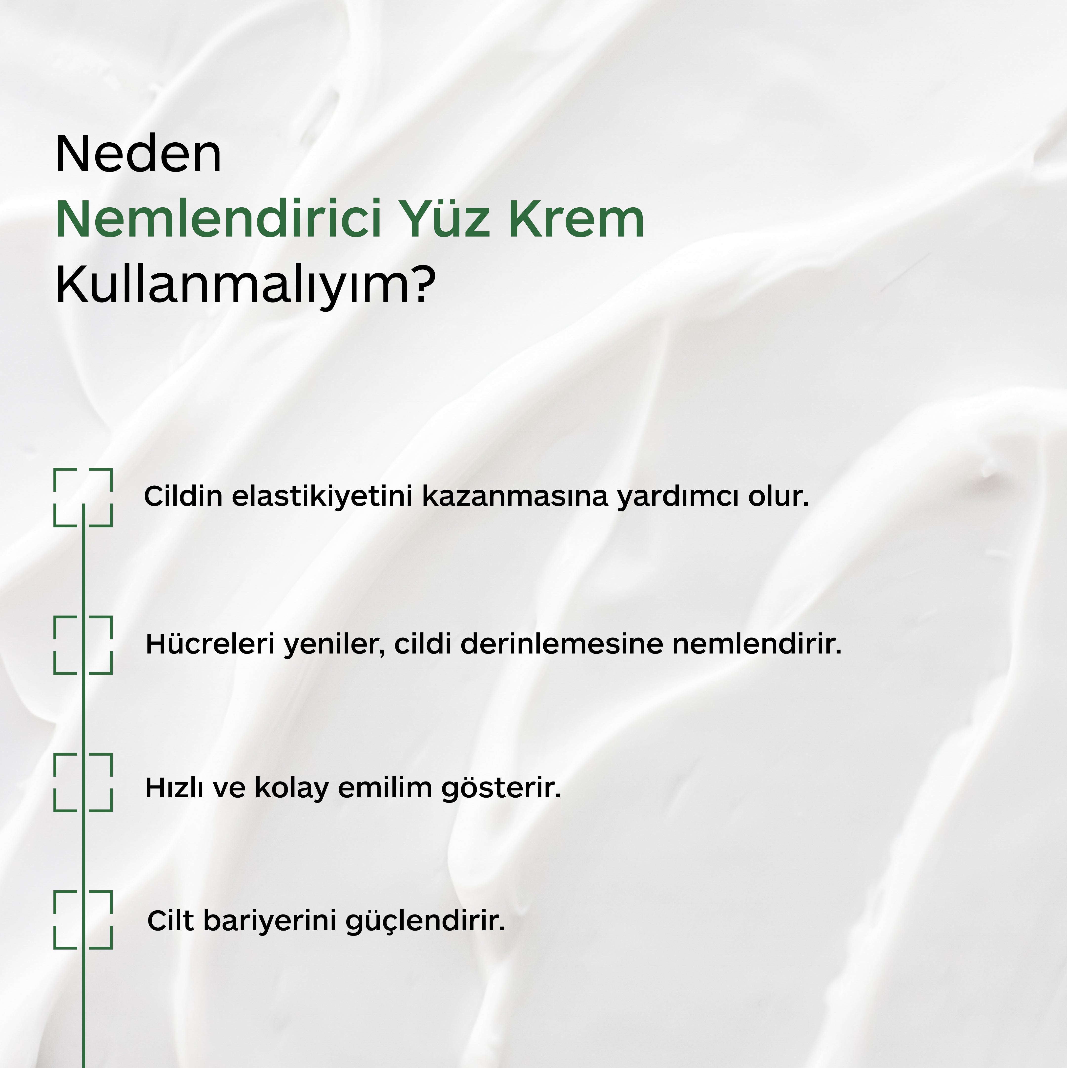 YOĞUN NEMLENDİRİCİ YÜZ KREMİ