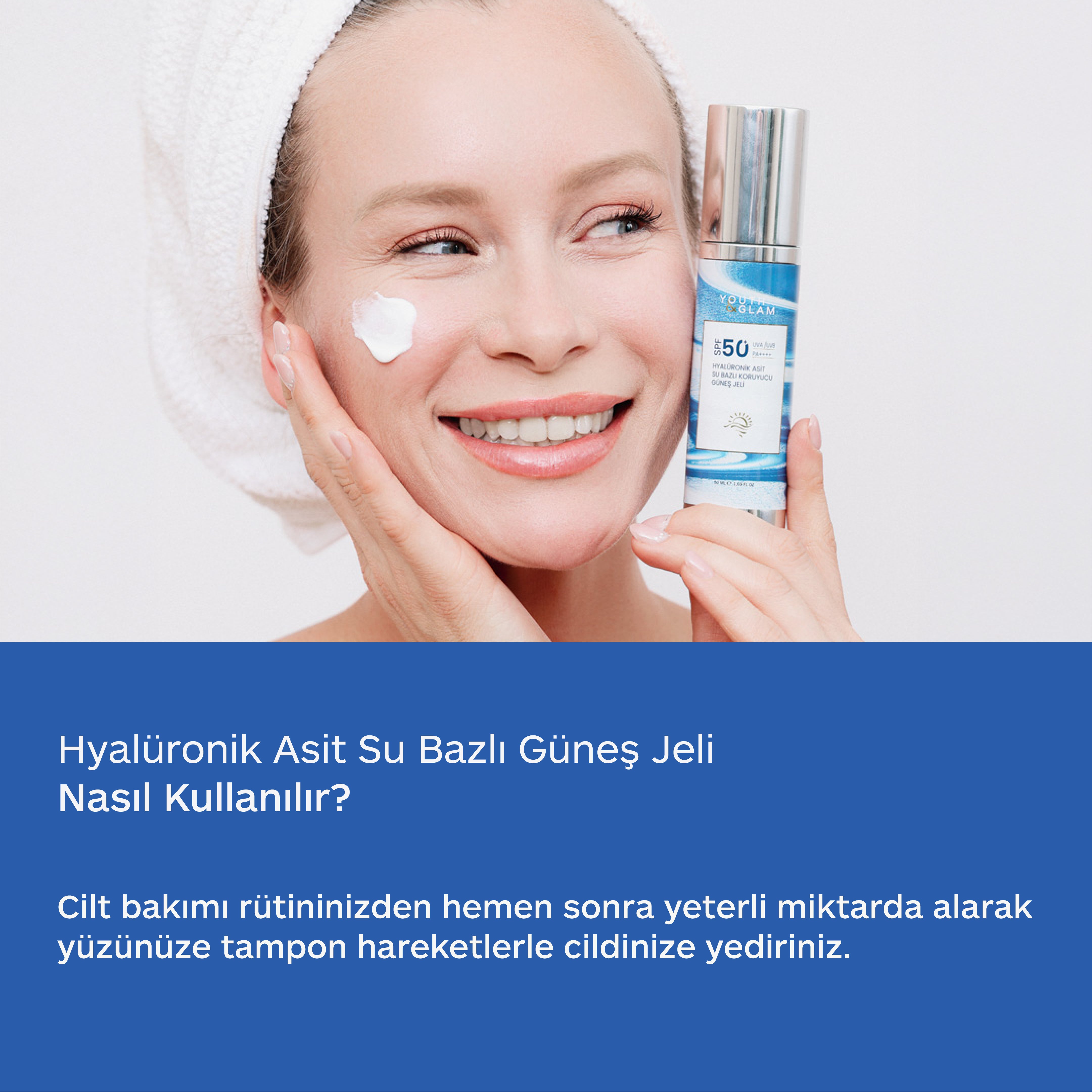 SU BAZLI GÜNEŞ JELİ 50 SPF+