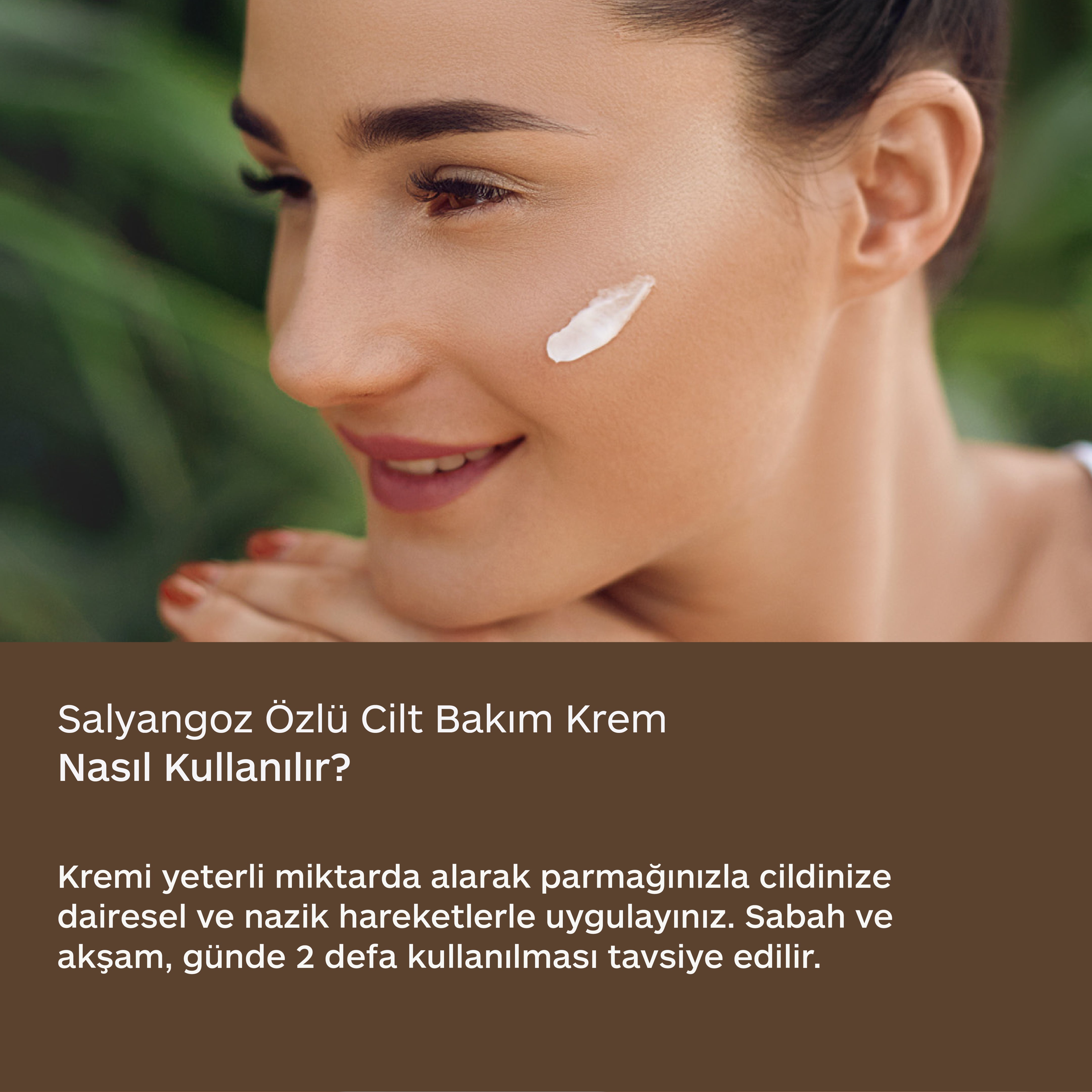 SALYANGOZ ÖZLÜ CİLT BAKIM KREMİ