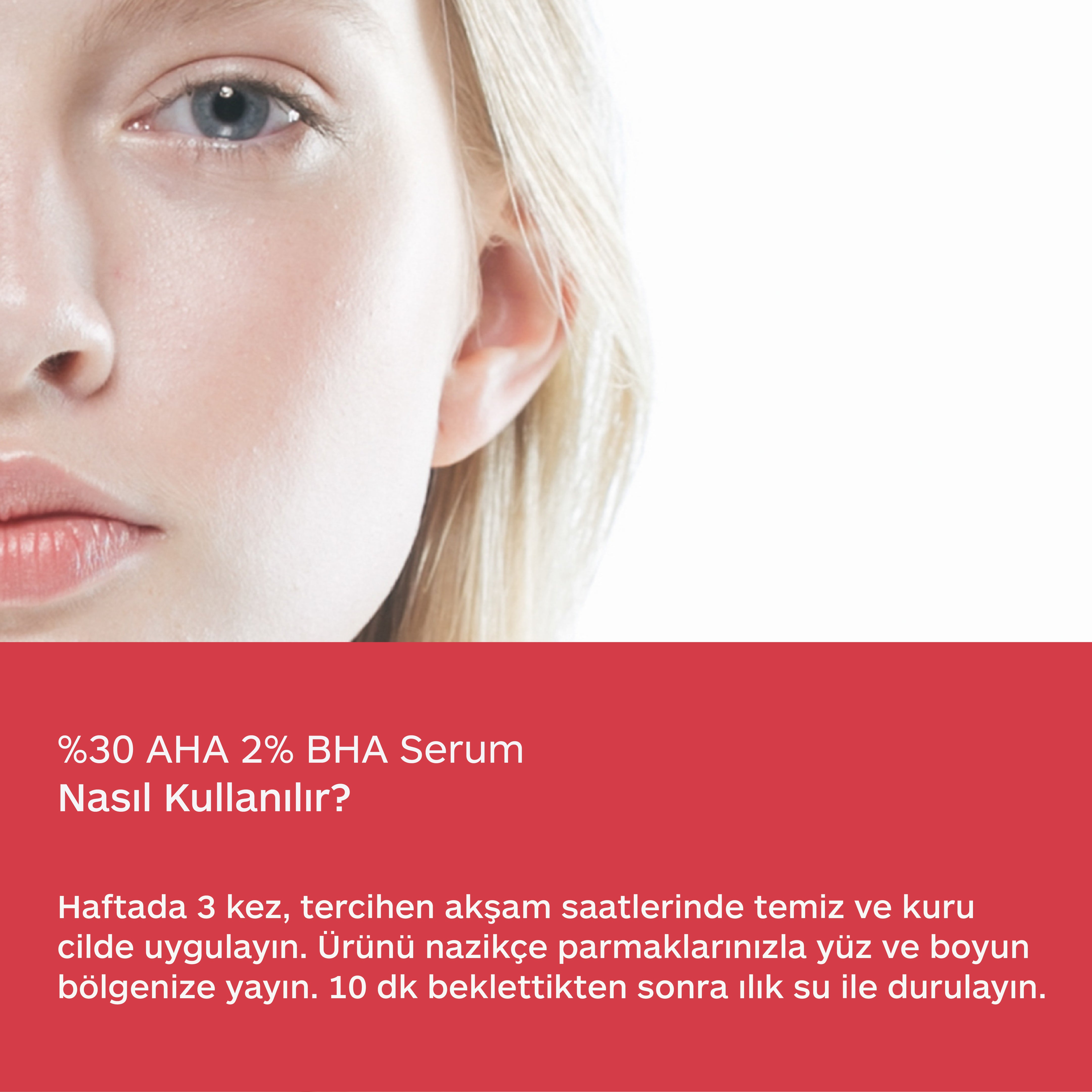 AHA 30% + BHA 2% CİLT SERUMU - CANLANDIRICI & CİLT TONU EŞİTLEYİCİ
