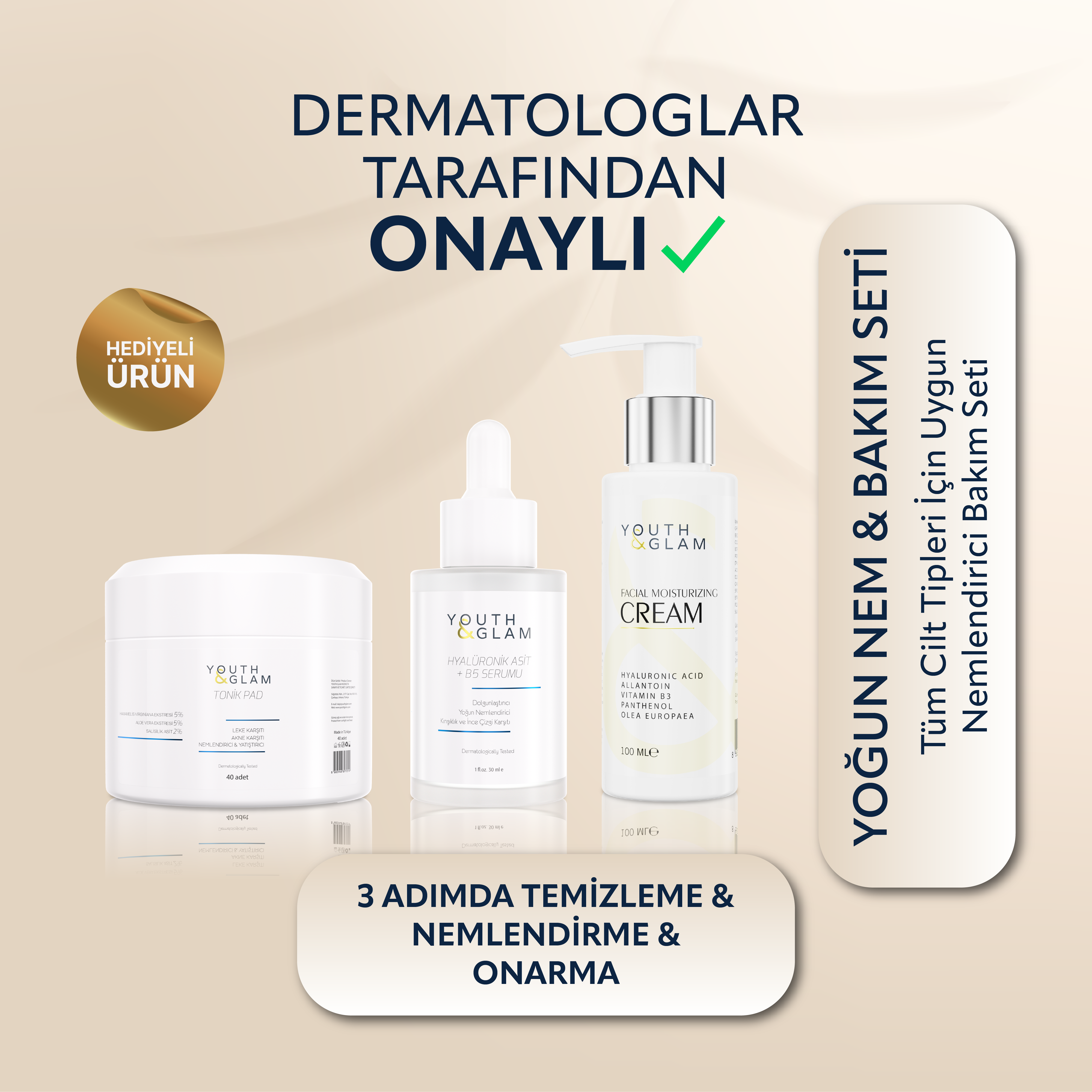 Yoğun Nem & Bakım Seti